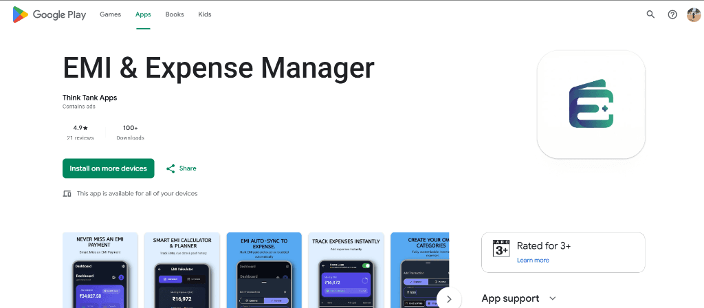 EMI & Expense Manager